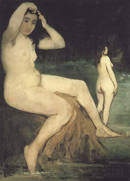 Edouard Manet Baigneuses en Seine (mk40)